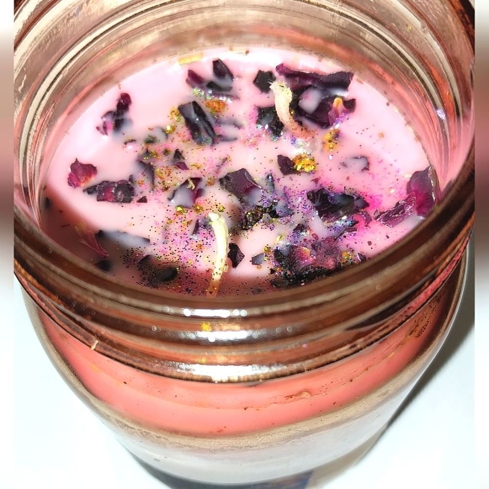 Hand crafted limited edition Cherry Pie dessert candle 13.5 oz